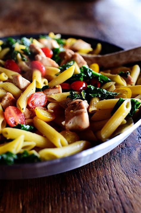 Preheat oven to 400 degrees. Chicken Kale Pasta | Recipe | Chicken pasta, The pioneer ...