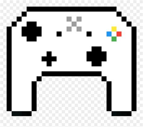 White Xbox Controller Pixel Art Ghost Rider Clipart 611427