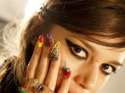 This Nyfw Nail Art Was Inspired By Sex Drugs And Rock N Roll And Its