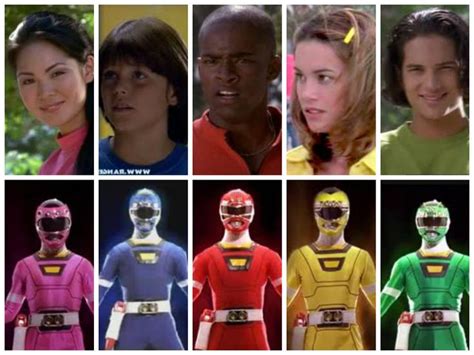 Turbo Rangers Tj Cassie Ashley Carlos Justin Power Rangers Turbo