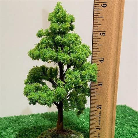 Dollhouse Miniature Tree 65 Tall Etsy