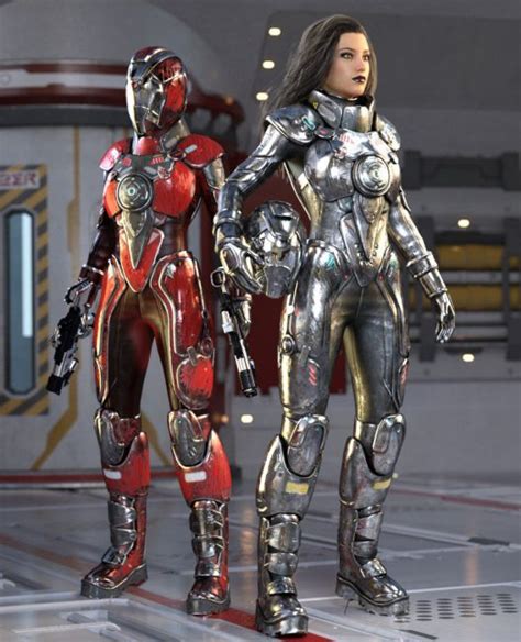 Galactic Sci Fi Suit For Genesis 8 Females
