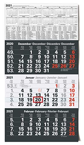 Möchten sie ihre monatlichen arbeitsstunden berechnen, können sie die folgende formel verwenden: Top 9 Dreimonatskalender 2020 Wandkalender - Wandkalender ...