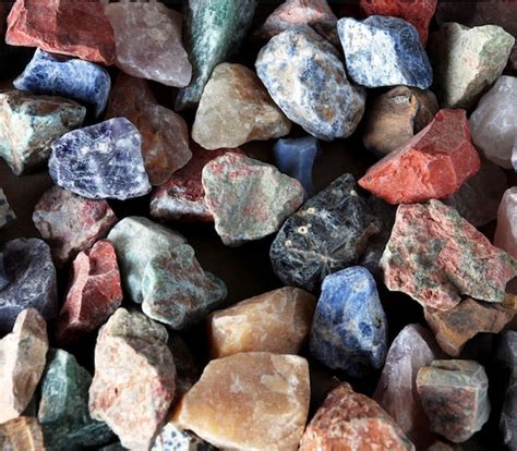Bulk Rough Semi Precious Mineral Gemstone Mix In 1 Or 3 Etsy