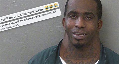 suspect with big neck has mugshot shared on facebook