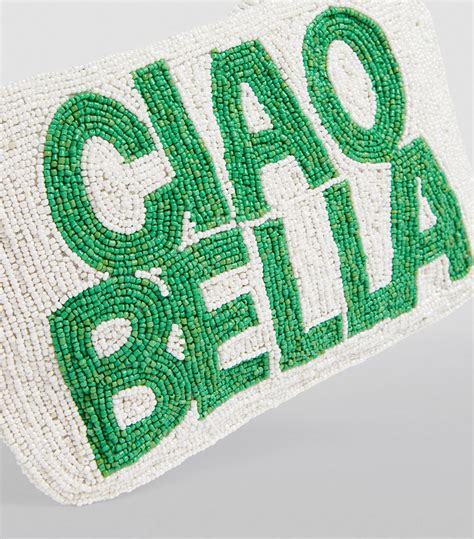 The Jacksons Bead Embellished Ciao Bella Clutch Bag Harrods Id