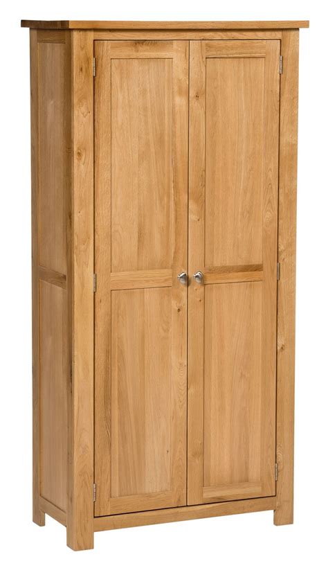 Hallowood Waverly 2 Door Large Cabinet With Adjustable Shelves In Light