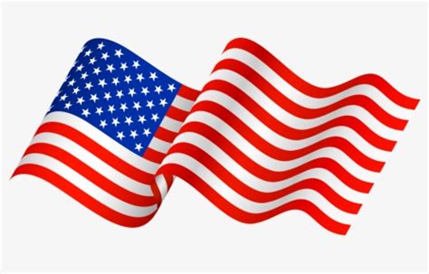 Waving Us Flag Png Free Transparent Clipart Clipartkey