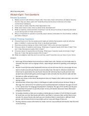 8.07 parenting skills - Review Questions 1 Babies are born ...