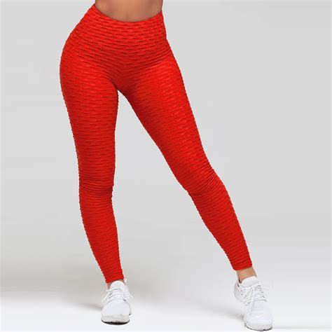 rutigefu new sexy sports leggings women sweatpants slim yoga pants gym running fitness push up