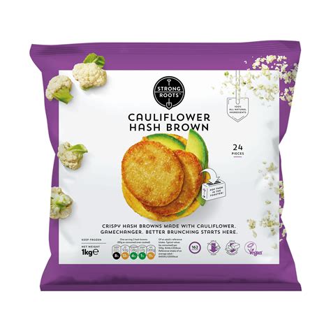 Strong Roots Cauliflower Hash Browns 1kg Costco UK