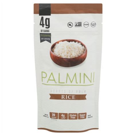 Palmini Rice Hearts Of Palm Pouch 12 Oz Pack Of 6 Case Of 6 12 Oz