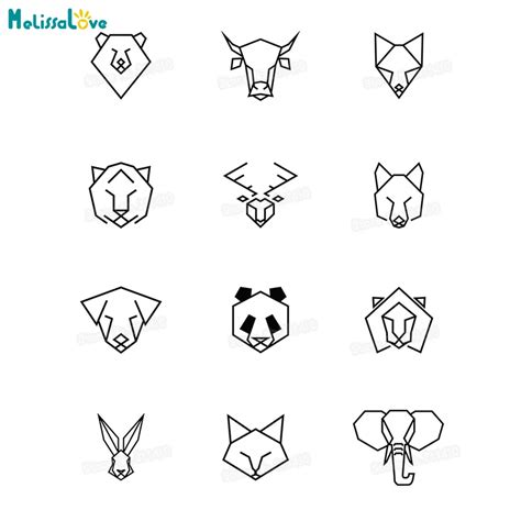 Geometric Animals Designs