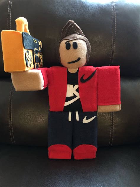 Roblox Inspired Plushies Custom Make Your Own Robloxian