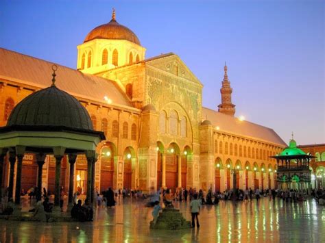 The Great Mosque Of The World The Umayyad Mosque Damascus Syria