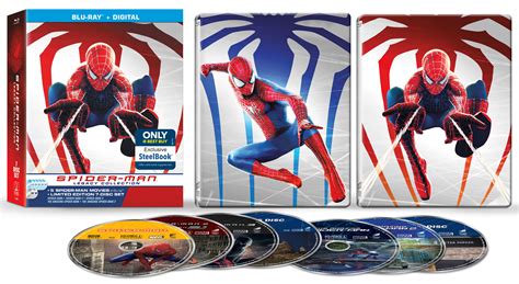 Best Buy Spider Man Legacy Collection Steelbook Blu Ray Only