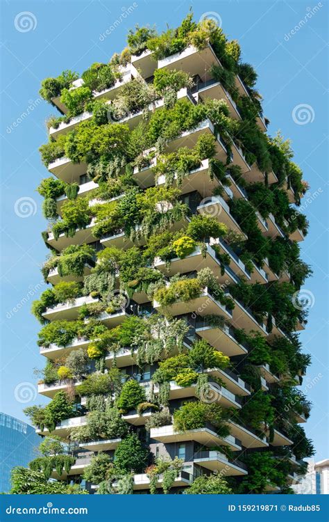 Bosco Verticale Or Vertical Forest Are A Pair Of Residential Towers In