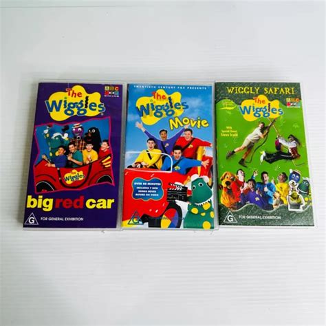 Wiggly Play Time Vhs Lot Of The Wiggles Vhs Tapes Big Red Car My XXX Hot Girl