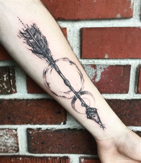 Traditional American Arrow Tattoo