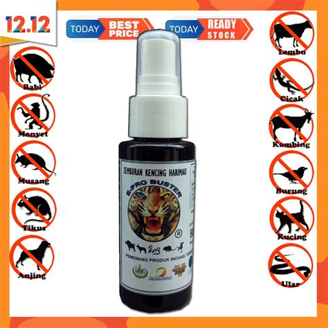 1 Spray Kencing Harimau E Pro Buster 60ml Shopee Malaysia