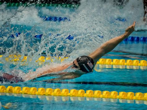 Michael Andrew Sprints To Another Top Seed In 50 Backstroke At 2017