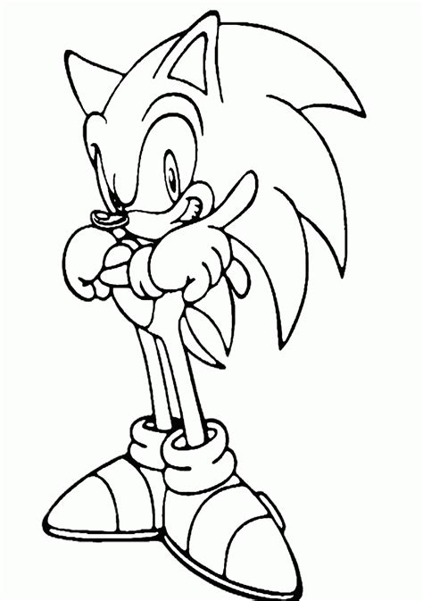 Sonic Coloring Pages Online For Free Coloring Home