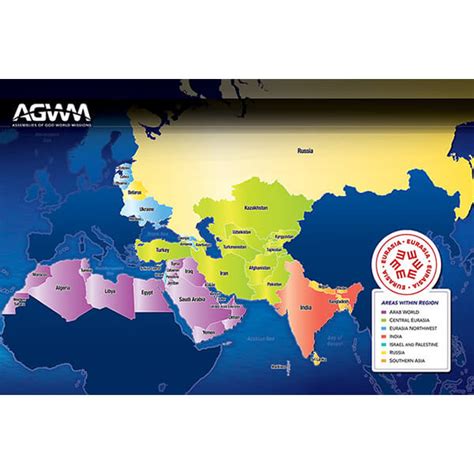 Eurasia Prayer Map Agwm