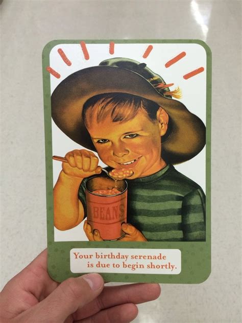 Creepy Birthday Card Rweird