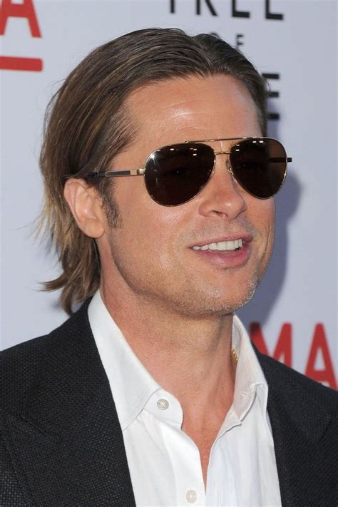 Brad Pitt Dark Tint Sunglasses Brad Pitt Gafas Estilo