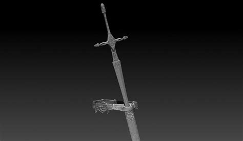Zbrush Sword 3d Model In Melee 3dexport