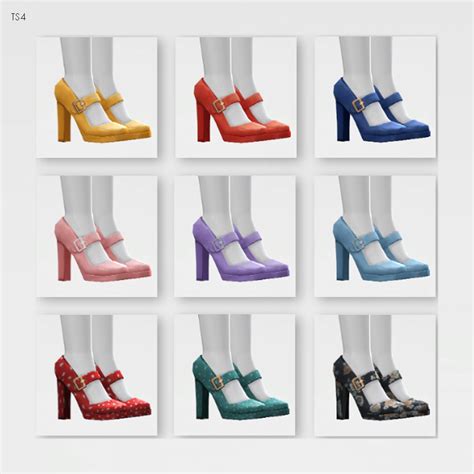 Mary Jane Shoes Screenshots The Sims 4 Create A Sim CurseForge