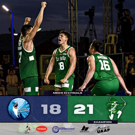 The Uaap On Twitter Congratulations To The Dlsu Green Archers For