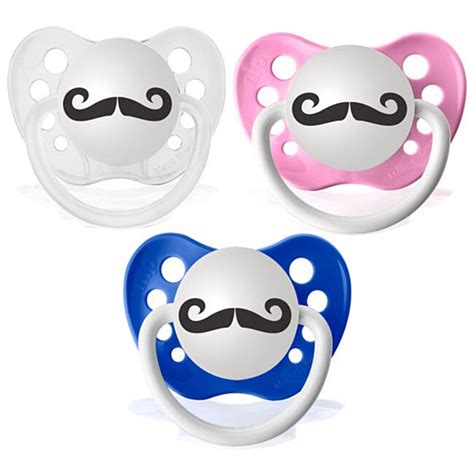 Personalized Pacifiers Handlebar Mustache Pacifier Overstock Com Shopping Big