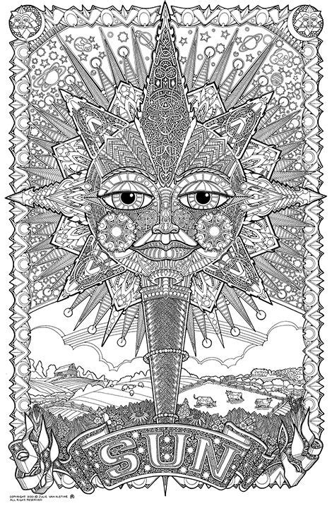 Some people believe cartoons are just for children. psychedelic coloring pages - Pesquisa do Google | Abstract ...