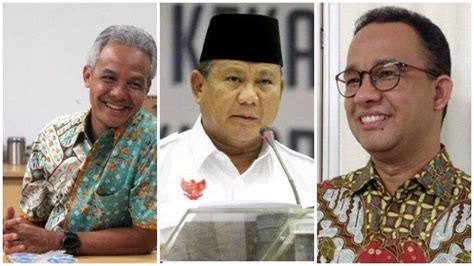 Litbang Kompas Ganjar Pranowo Lewati Prabowo Subianto Anies Baswedan