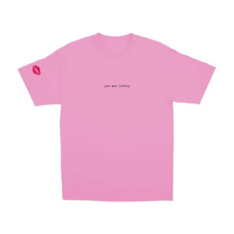 You Are Lovely Pink T Shirt Shop The Lovelytheband Official Store