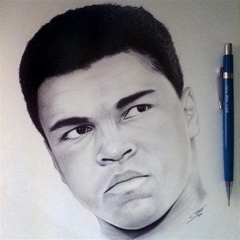 Muhammad Ali Tribute Drawing By Lethalchris On Deviantart