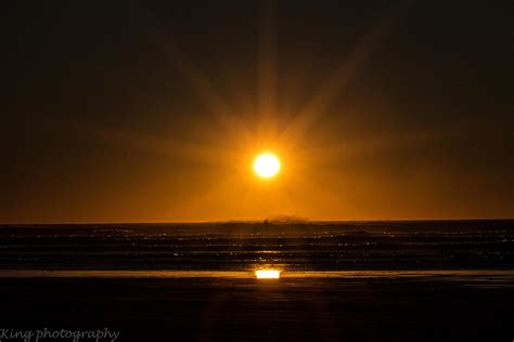 Sunset Iii At Ocean Shores Wa Photograph By Dennis And Tracy King