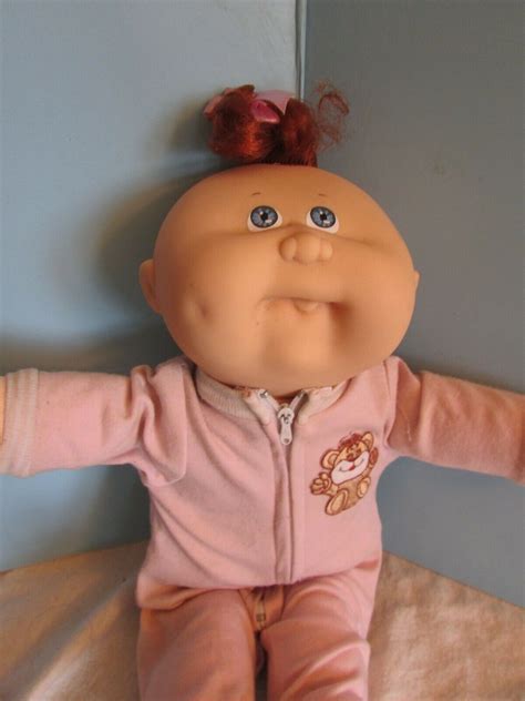 Mavin Cabbage Patch Kids 14 Baby Doll Tuft Red Hair Blue Eyes