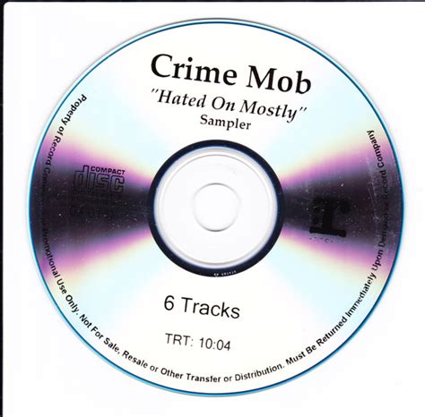 Crime Mob Hated On Mostly Sampler CDr Discogs