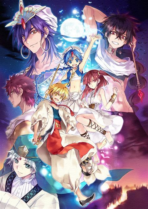 Magi The Labyrinth Of Magic Anime Wallpapers Wallpaper Cave