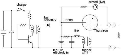 Capacitor Discharge Ignition Circuit Schematic