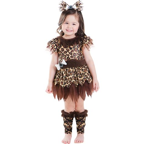 Cave Girl Toddler Halloween Costume