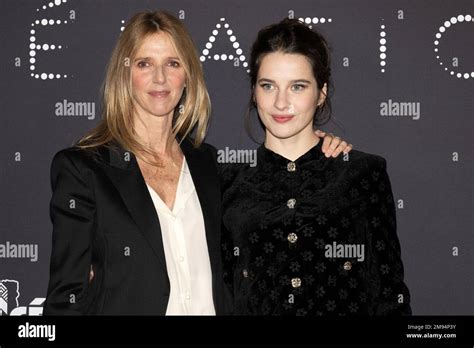 Sandrine Kiberlain And Rebecca Marder Attend The Cesar Revelations At The Trianon On