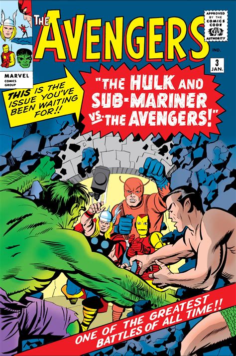 Avengers Vol 1 3 Marvel Comics Database