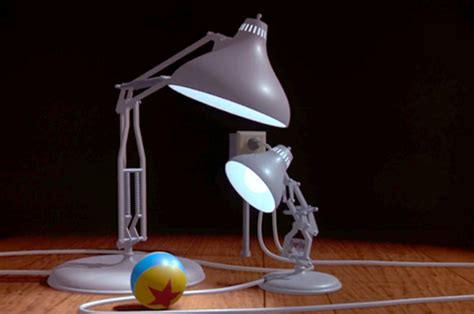 Als Ergebnis Beachtung Gezähnt Pixar Logo Lamp Geben Geburt Genosse