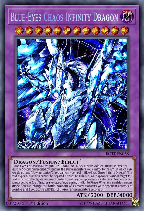 Blue Eyes Chaos Infinity Dragon By Chaostrevor On Deviantart