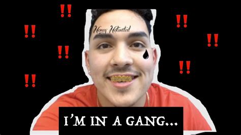 Im In A Gang Prank On Girlfriend She Was Not Happy Youtube