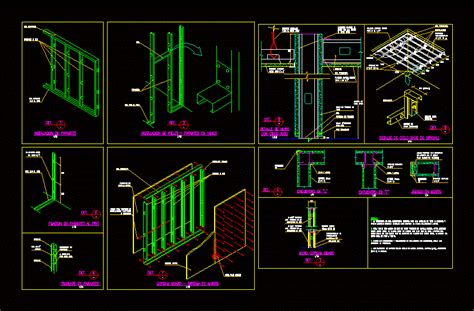 Ceiling details design ceiling elevation the dwg files in this cad library are compatible back to autocad 2000. Details drywall in AutoCAD | CAD download (219.39 KB ...