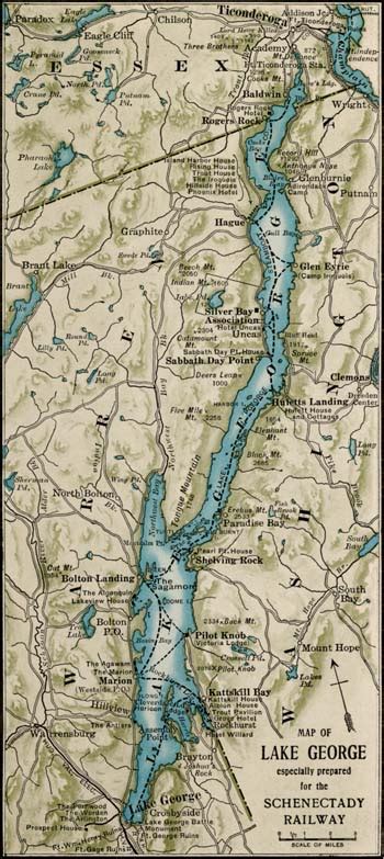 Lake George Map